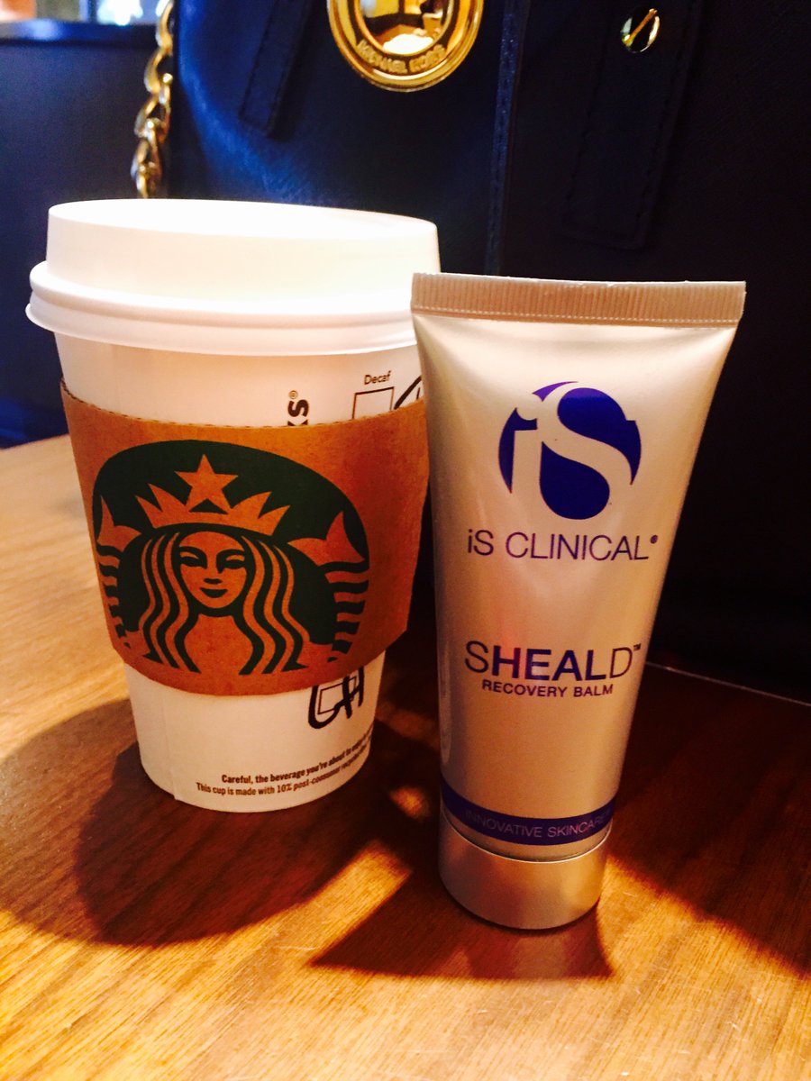 iSCLINICAL's tweet photo. Sundays call for coffee and #SHEALDRecoveryBalm - especially for those experiencing harsh winter weather! https://t.co/lpIHV69qET