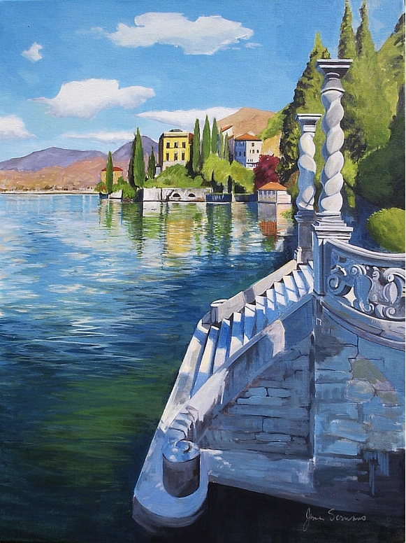 CryptoArtist's tweet photo. Serenity On Lake Como - James Scrivano https://t.co/Q2r4UoamQg https://t.co/HQwIHppFNt