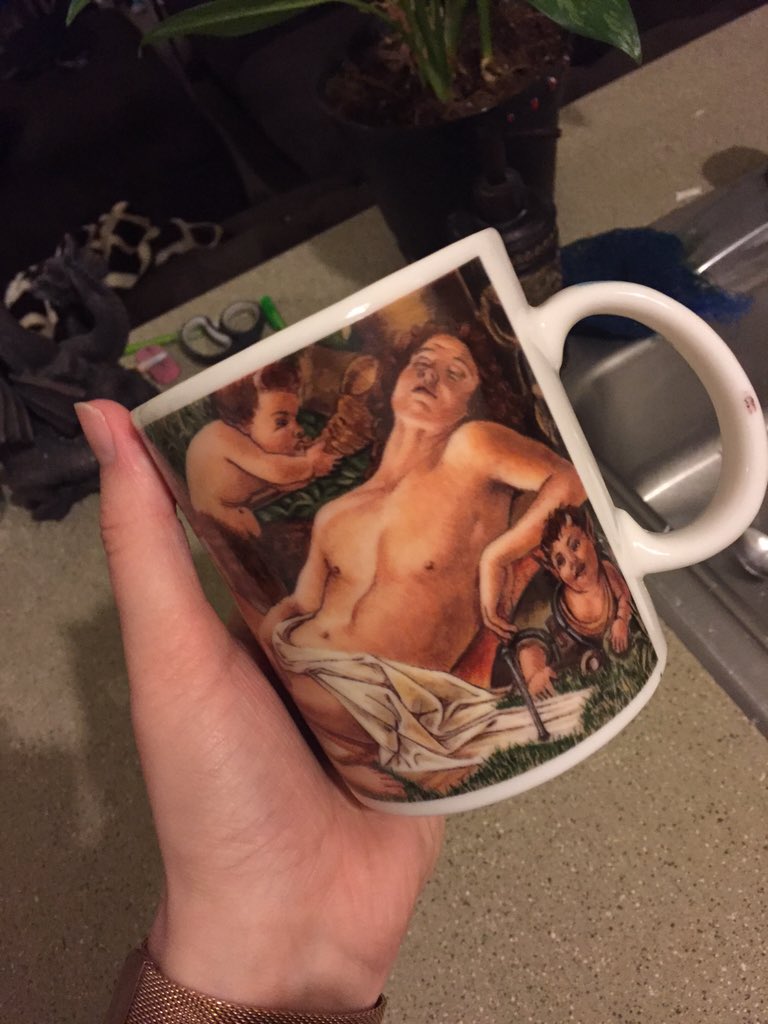 Cecilree's tweet photo. I have a weird mug collection :) #muggamestrong https://t.co/4vAJqZM0Jp