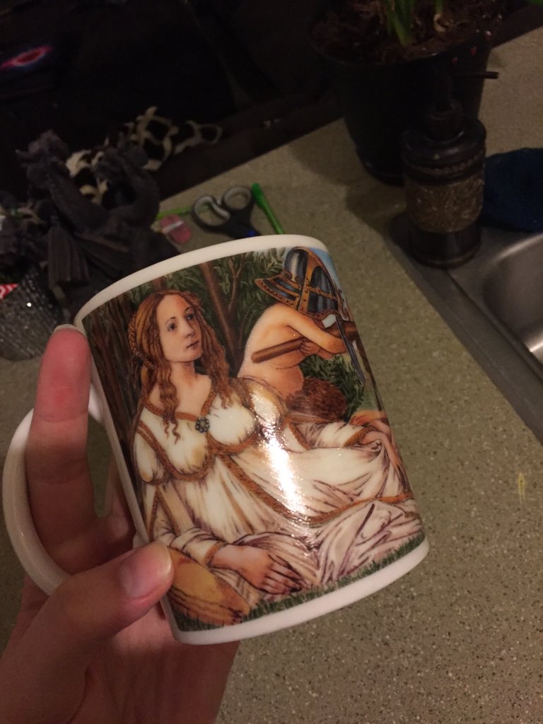 Cecilree's tweet photo. I have a weird mug collection :) #muggamestrong https://t.co/4vAJqZM0Jp