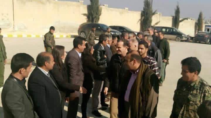 BreakingKurd's tweet photo. #breakingkurd
Of today's visit by #US envoy @brett_mcgurk to #Kobani.#Twitterkurds #Rojava #Kurdistan #ISIS #Syria https://t.co/U2FfFgve1i