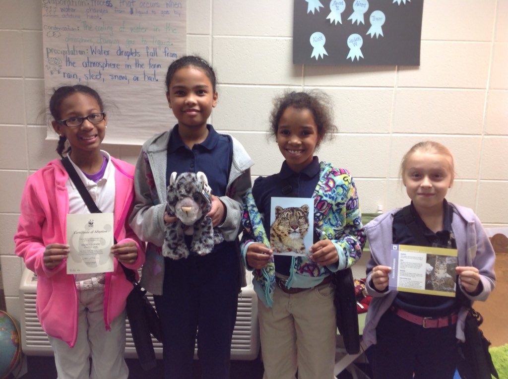 MrsFolkerTCE's tweet photo. Proud Fourth graders!  We love saving the animals! https://t.co/PmSp74fbis