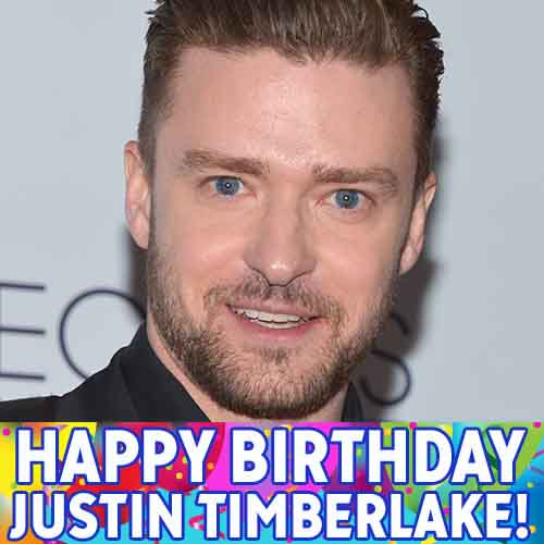Happy 35th Birthday, Justin Timberlake!
