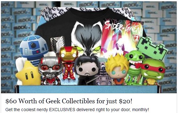 PremierCoin's tweet image. Get a New #nerdblock every Month - First One Is FREE! 
goo.gl/tYFWcj