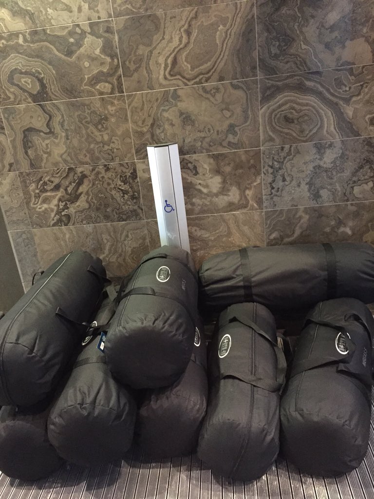COSleepingBags's tweet photo. Starting to unload the sleeping bags.. There's a lot more going out tonight! https://t.co/mGF1OVnhU5
