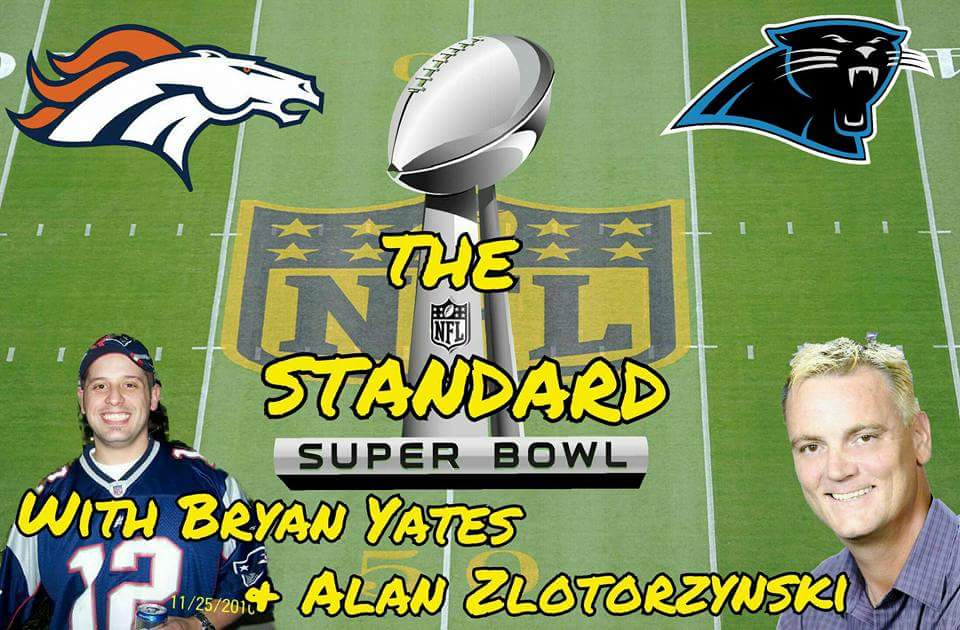 zlotsports's tweet photo. 6:00 tonight, the @NFLstandard1 on @blogtalkradio ,  @zlotsports &amp; @FanspeakYates talk everything #SB50 https://t.co/mkivaTWqLL