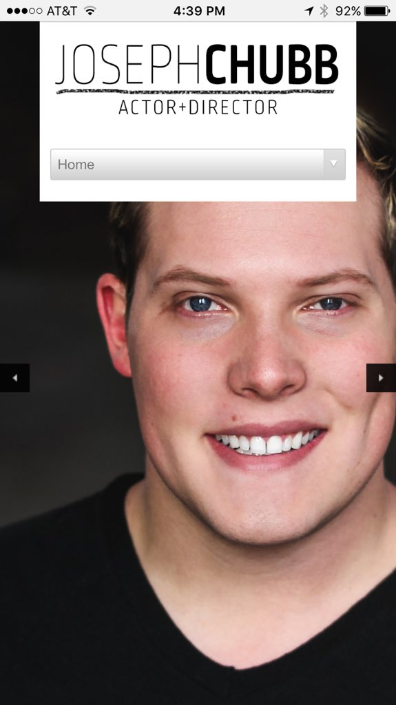 LilliputProd's tweet image. @LilliputProd is excited to show off our newest website for @JosephChubb91 #lilliputprojects #actorwebsite
