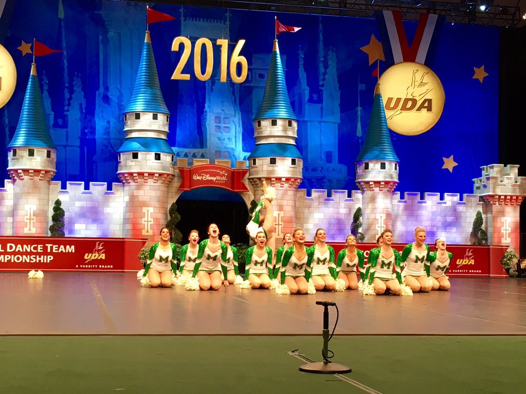 UDAnews's tweet photo. Janet Jackson mix while highlighting soloists?! Great job to Medium Varsity Pom Finalists, Montgomery! #UDAnationals https://t.co/BDHdMcLMni