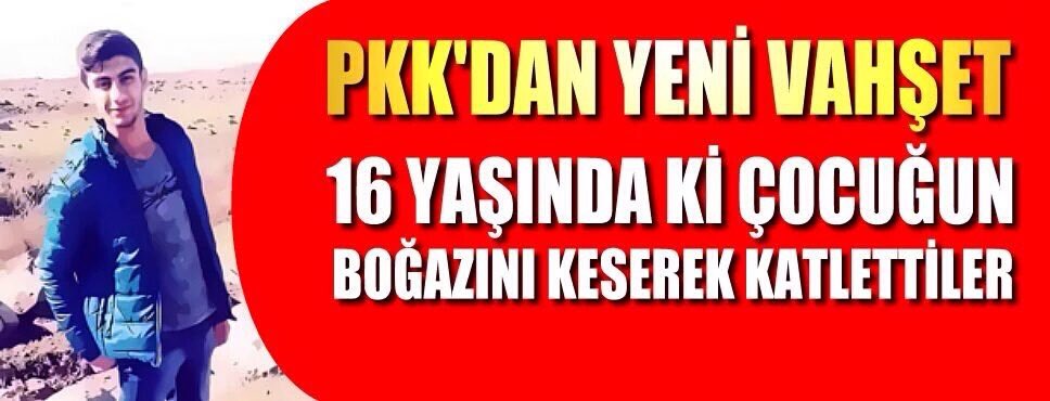 TrigerOsman's tweet photo. Öz Katliam !

PKK 16 Yaşındaki Kürt Gencin,
Boğazını Keserek Öldürmüş.

Akademisyenler ?

#MersindePKKVahşeti https://t.co/byFwxBaRaL