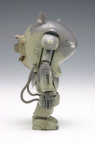 SF3D_Mak's tweet photo. SAFS②:装甲はシュトラール軍の複合装甲のコピー。ゲルツェン博士の開発した臭化水銀を原料とする小型化エクサイマー高出力レーザー搭載。機動力も上昇し、奇跡的に攻守走すべての向上目標を達成した。https://t.co/85iSspnotK