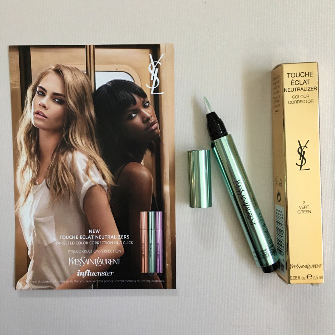 Small_Town_Mama's tweet photo. Saying goodbye to redness with my new YSL neutralizer #YSLCorrectionPerfection @influenster #YSLvoxbox #gotitfree https://t.co/tF7z78M8A1