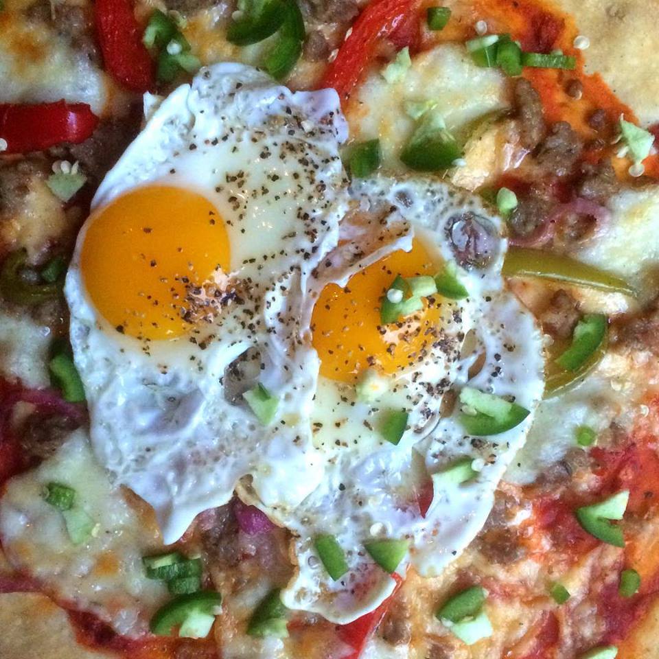When you want #brunch and #pizza but also don't like to wake up early on a Sunday..