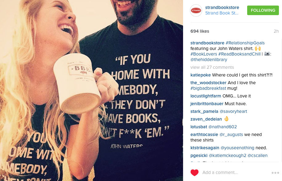 hidden_library's tweet photo. We are absolutely thrilled with the @strandbookstore repost! Carpe Librum! https://t.co/h7dNvwalag
