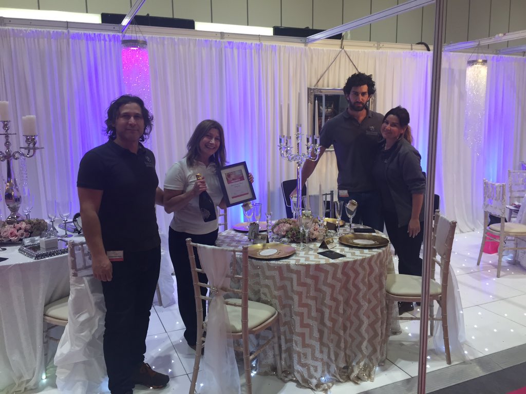 Medit_Occasions's tweet photo. Thank you to everyone at @ukweddingshows it's been a pleasure working with you all! Thank you for the award 😍 https://t.co/k5v4GxobYg