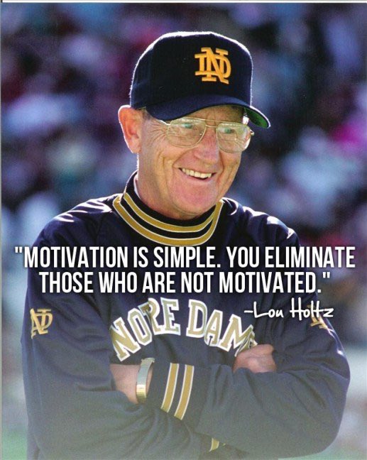 Decide if you are motivated. #svfootball