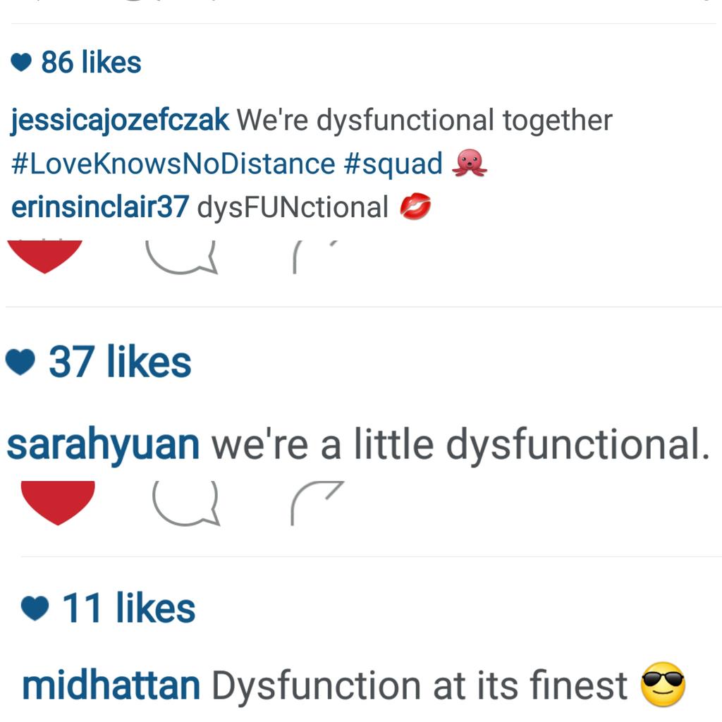 erinSinclair22's tweet photo. I'm starting to think i'm the problem #dysfunctional @jessica14jay @sarahyuan @MidhatMalik007 https://t.co/JdLWxtxDDP