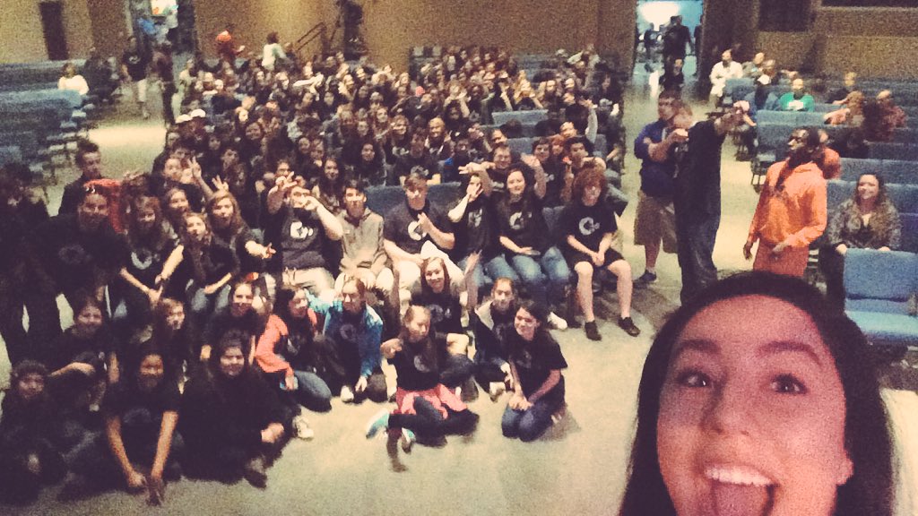 maya_rita's tweet photo. It's been real. Thankful to serve the BEST youth group! I love you guys! @180Weekend #OneWay180 https://t.co/h8xRVPxJOI