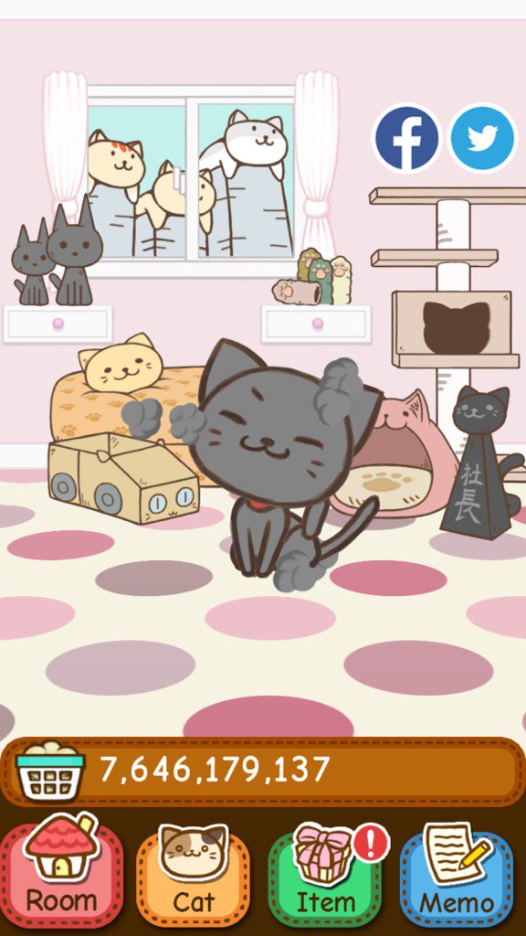 rhythmicpanda's tweet image. I got 7,646,179,137 furballs! In #Nekonoke #ねこのけ picola.co.jp/game