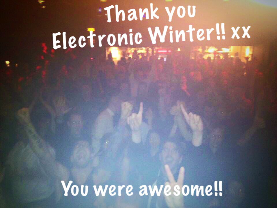 mark_trueman1's tweet photo. #ElectronicWinter you rocked!! https://t.co/XD1mtVJDYQ
