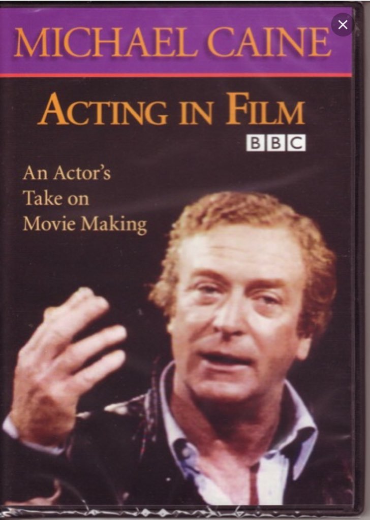 TonyC86's tweet photo. #actors bible! Love this dvd lesson from #sirmichaelcaine #acting #actor #actorslife #actormemes #film #filming https://t.co/5Z7IQAiG9X