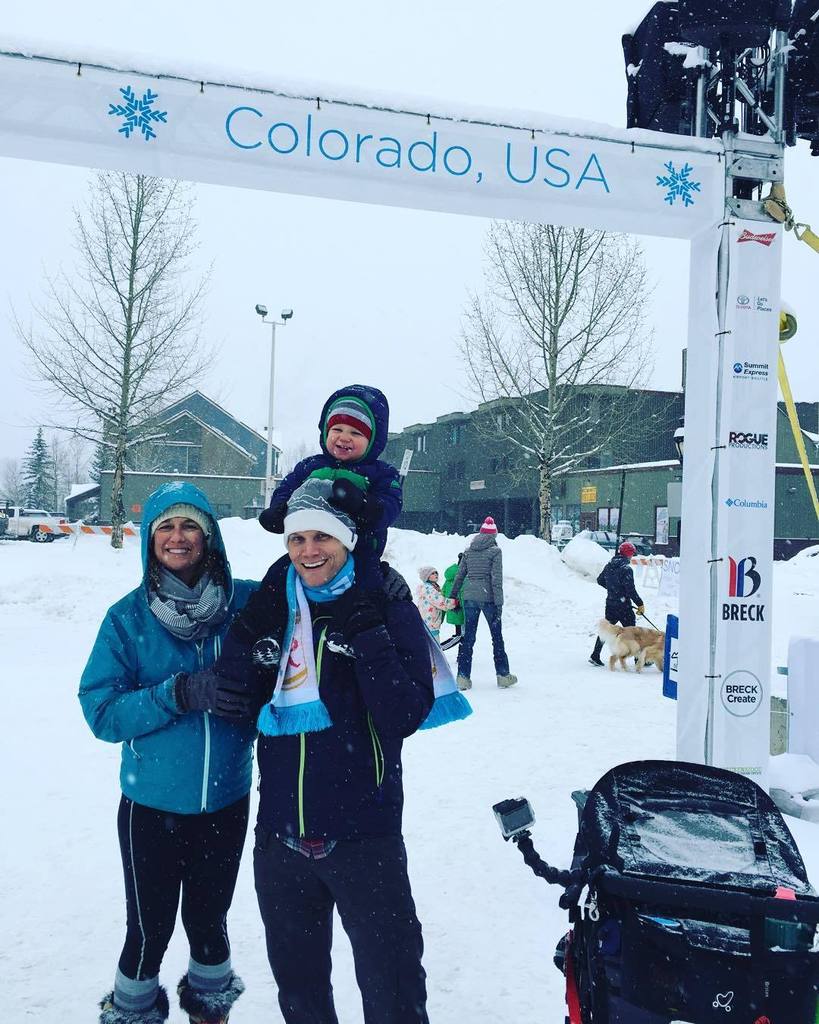 trainhard's tweet image. Beautiful day for the Breck snow sculptures. #lucaswilliamclark #breckenridge