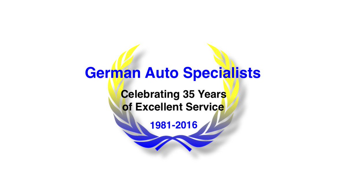 GermanAutoSpecs's tweet image. #celebrating 35 years of excellent service, folks! What a great milestone: 1981-2016. Thanks to our #loyalcustomers.
