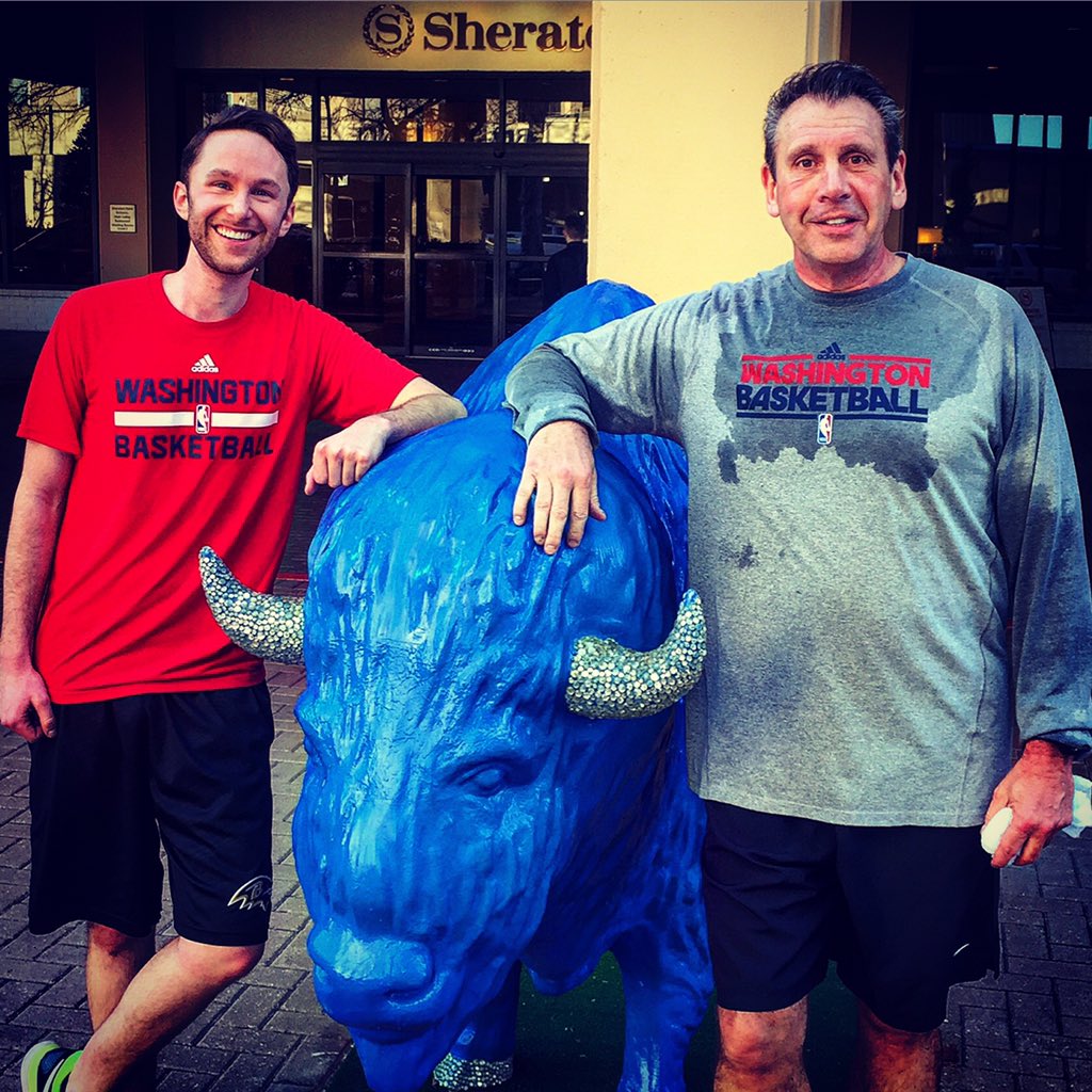 glennconsor's tweet photo. 6.5 miles with "Young" @DanPNolan in OKC @WashWizards @MonumentalNtwrk @MSE #WizThunder #hewasntsweating https://t.co/NOM4SQjgtI