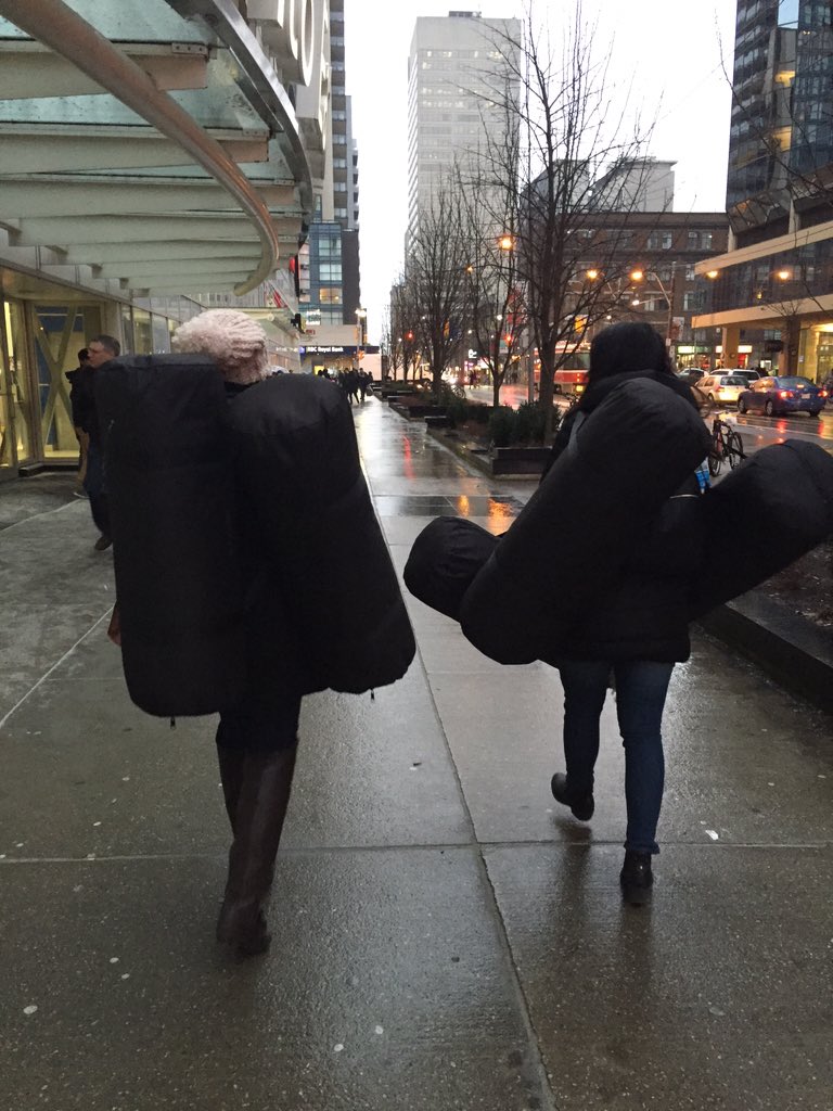 COSleepingBags's tweet photo. The bags are heavier than the look! Care packages go out next week #CityOfSleepingBags https://t.co/MYOBCenryZ
