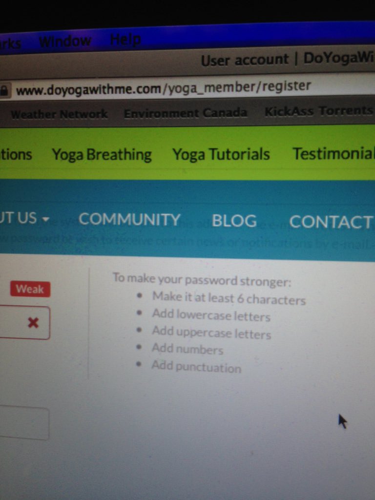 eqgatchell's tweet image. Yeah..not that concerned with protecting my yoga account.