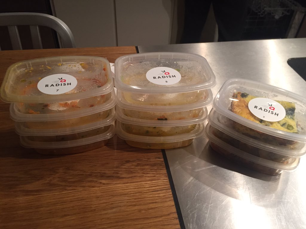 DraftAndrew's tweet photo. Great meal from @goradish tonight. Had to get some extra for tomorrow. #howiradish #radresolution #leftovers #sunday https://t.co/K7ZSWc16hD