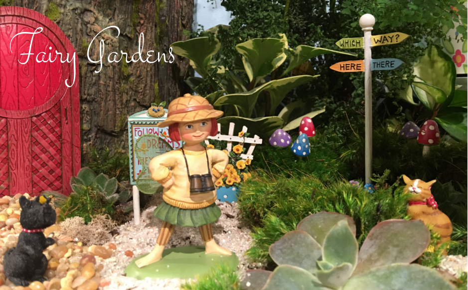 TheHolidayBarn's tweet photo. Loving Mary @maryengelbreit new Fairy Garden Collection --> https://t.co/om5tG3zrQW https://t.co/U3L4KXKaeq