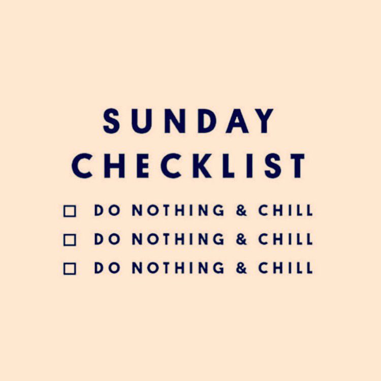 ✔️✔️✔️ #sundays