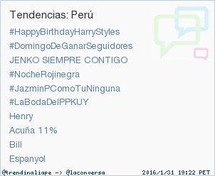 trendinaliaPE's tweet photo. 'JENKO SIEMPRE CONTIGO' acaba de convertirse en TT ocupando la 3ª posición en Perú. Más en https://t.co/L3yjxLmNVJ https://t.co/DTdSVgQ9Jv