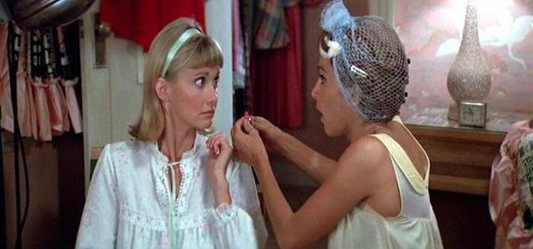 billboard's tweet image. "It'll only bleed for a second" #GreaseLive!