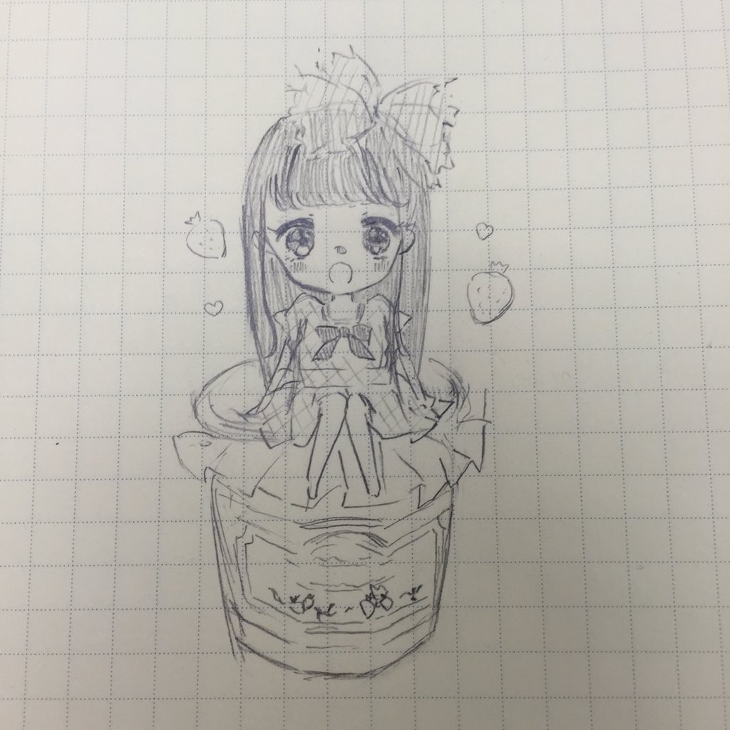 小倉唯ちゃんのstrawberry jamをイメージして描いた!
きゃりさんも押し色が青だからブルーベリージャムイメージして描いてみた!
#ゆいかおり 