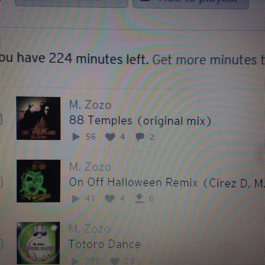 MzozoZozo's tweet photo. #Soundcloud #wtf
1 mouth my track 88 temples played 95times but now sound cloud show only 55 plays?Wtf.. https://t.co/it2Snot3RM