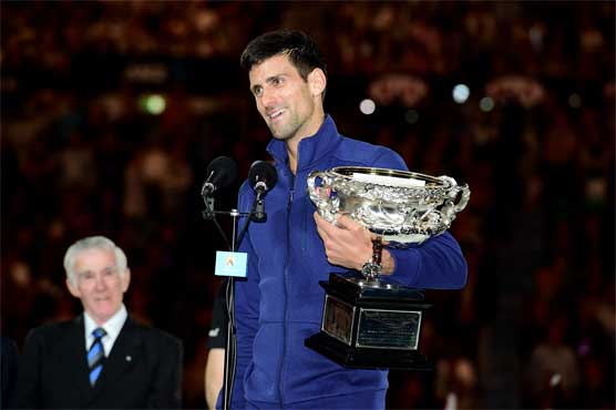 DunyaNews's tweet photo. Tennis: Djokovic thrashes Murray for sixth Aussie Open title https://t.co/m0KFpOHji8 https://t.co/NQgvM7BWfh