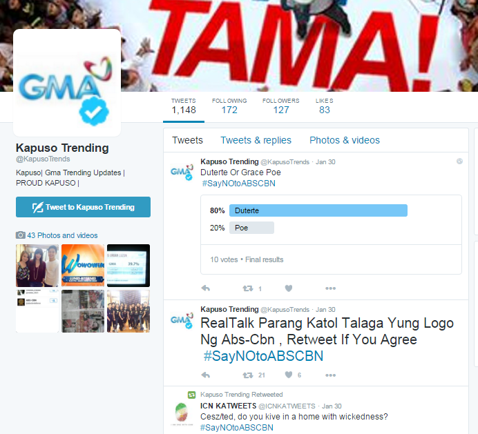 womanpower543's tweet photo. ALAM NA!!!
Hindi matalo ang ABS sa malinis na paraan, kaya barubalan na lang!

#ShowtimeFEBibig https://t.co/vNN5c48KcP