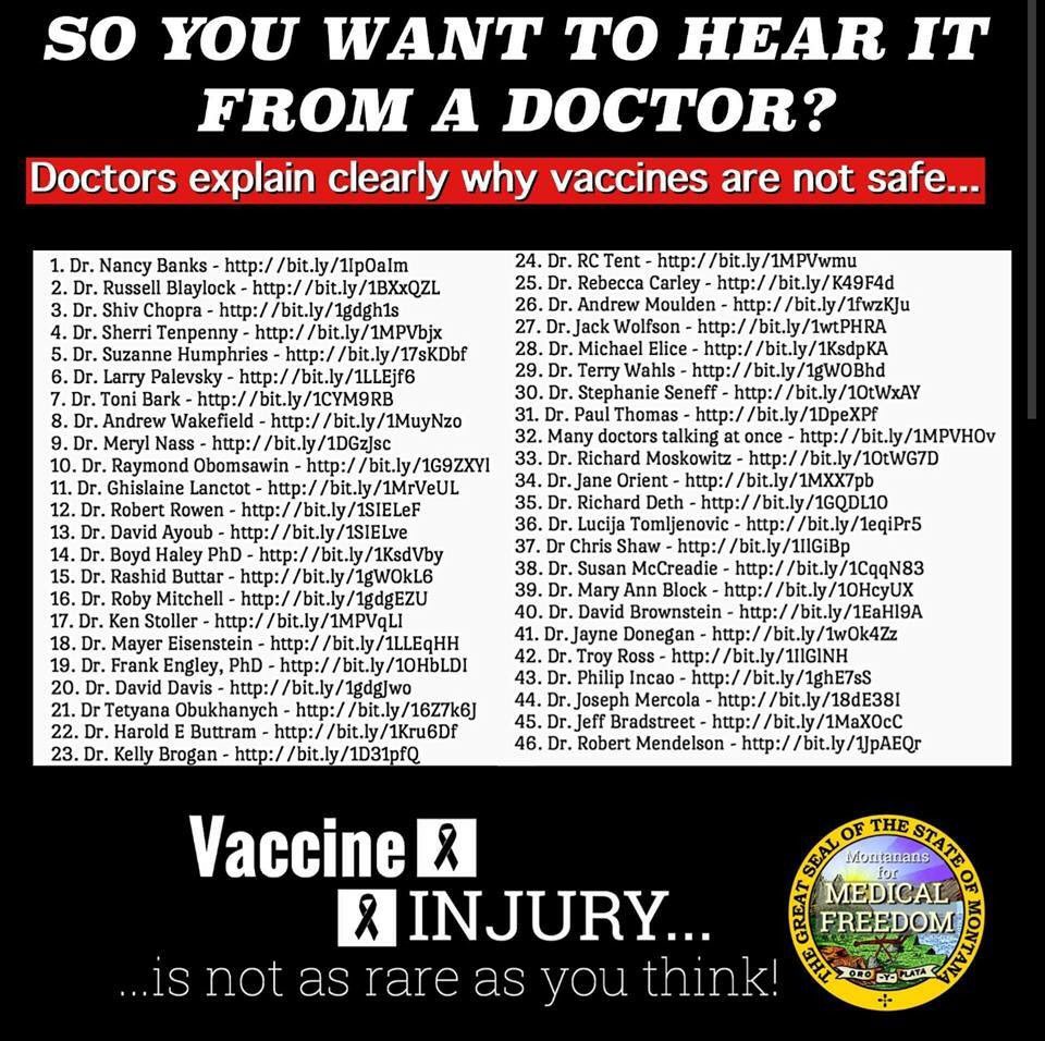 Movanhook's tweet photo. 🚫forced vaccinations  #cdcwhistleblower #demandliability #hearus https://t.co/vud8aiSfBt