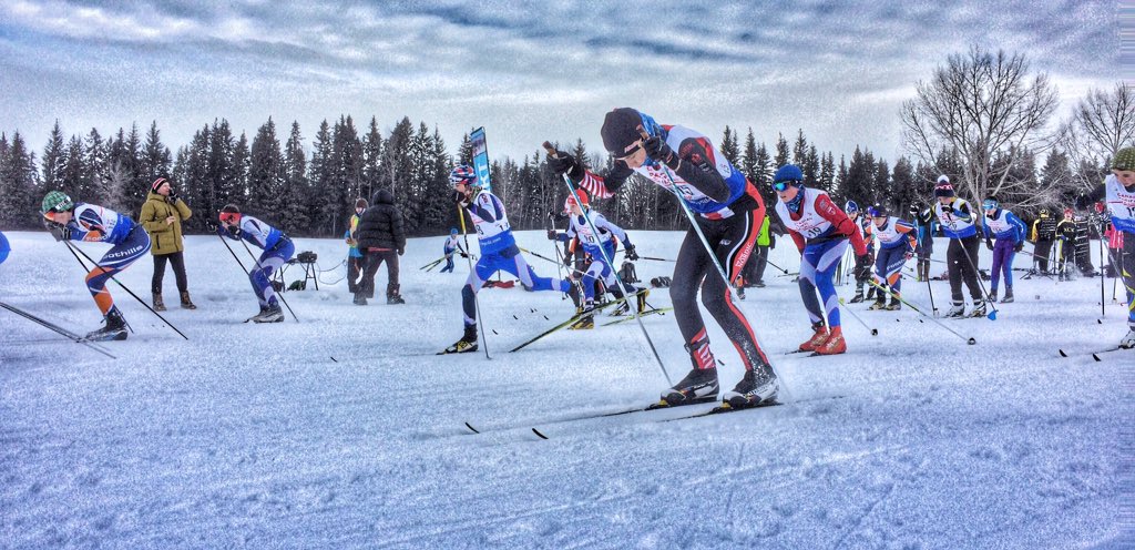 JeffStokoe's tweet photo. Parkland Cross Country Ski Club and Red Deer Nordic combined forces to hold a great Alberta cup race Sat and Sun. https://t.co/mwtfmsQ2yK
