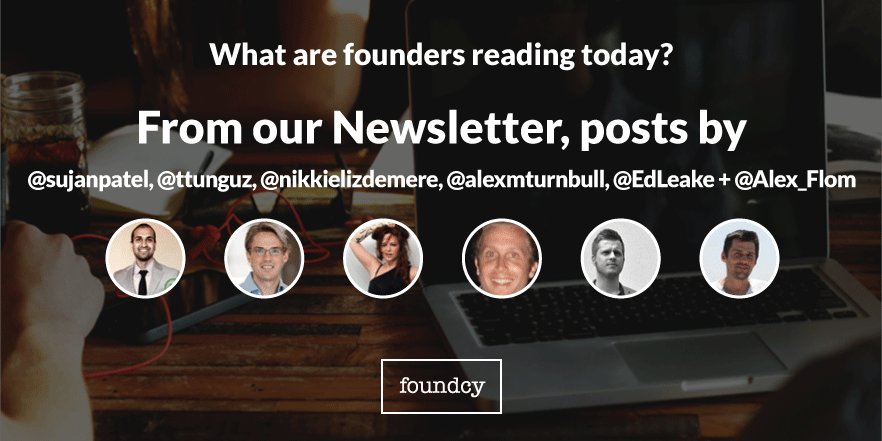 YellowMonkeyCo's tweet photo. From our newsletter: what are founders reading? https://t.co/fD5GPbjfgv // #startups https://t.co/2CZ7gwv8T0