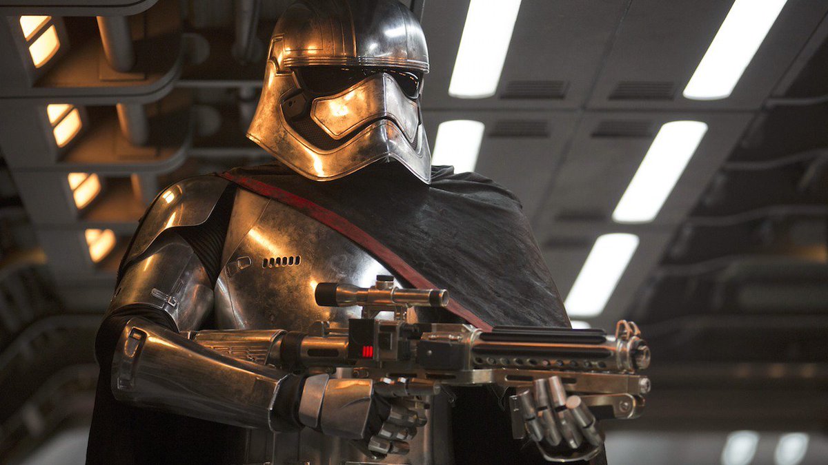 IGN's tweet image. Gwendoline Christie confirms we haven't seen the last of Captain Phasma in Star Wars: go.ign.com/keYowvF
