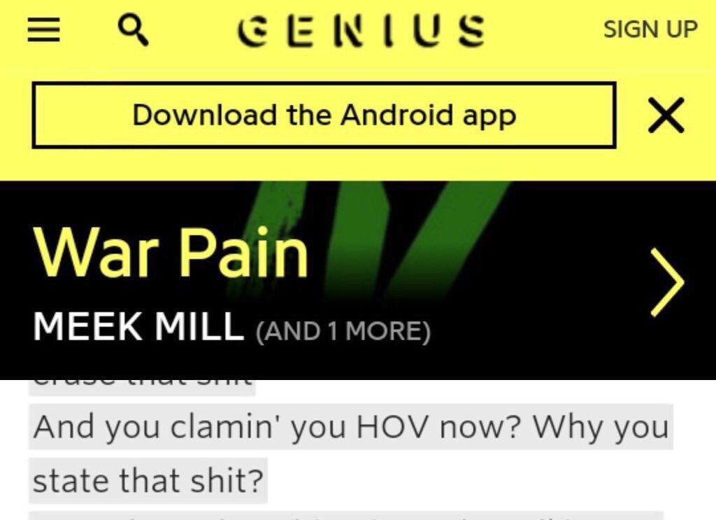 slumpedgod's tweet photo. Meek Mill hold this W https://t.co/9roWJXXBry
