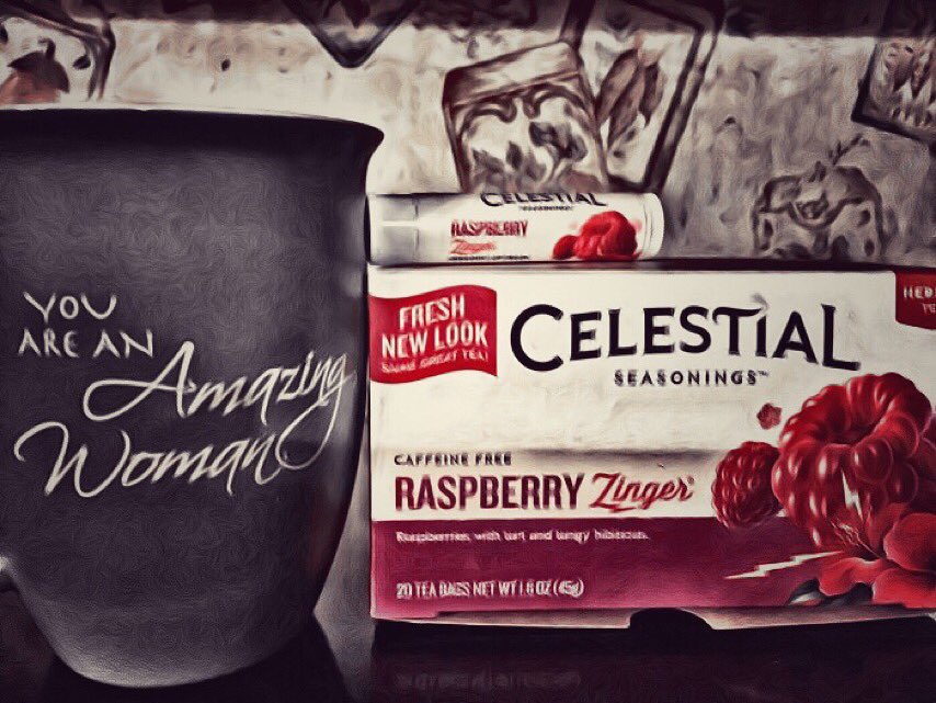 FranksLveMonkey's tweet photo. #brewupasmilecontest #celestialseasoning #tea #love #raspberryzinger https://t.co/D4y9E4daoS
