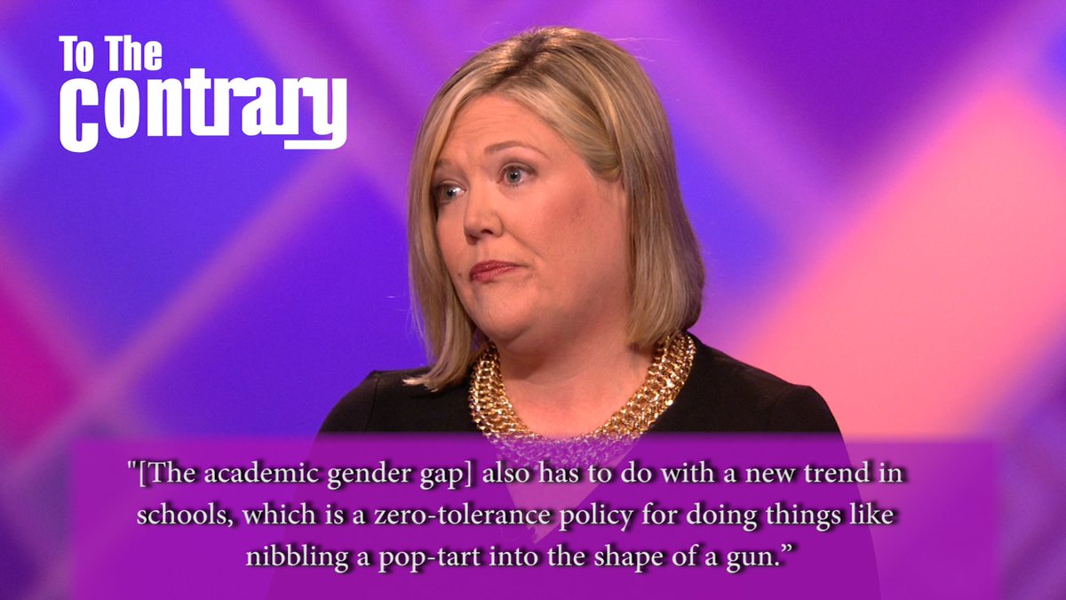 ToTheContrary's tweet photo. Senior Fellow at @IWF , @jgunlock , discusses academic gender gap and schools' zero-tolerance policy #academicgap https://t.co/G2UCbC38Wg