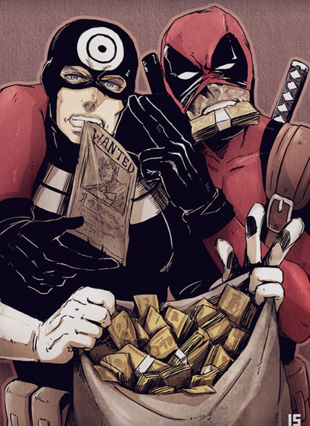 comiclifepics's tweet image. Bullseye &amp;amp; Deadpool
