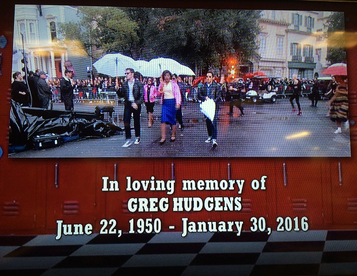 THR's tweet photo. #GreaseLive paid tribute to star Vanessa Hudgens' father, who died Saturday https://t.co/ZPqJf8wAt0 https://t.co/pMGEXSYzFM