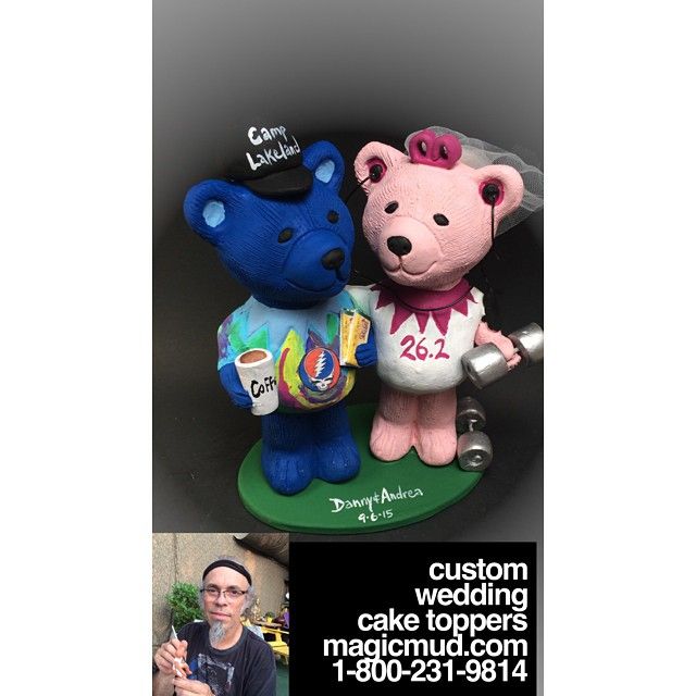 caketoppers's tweet image. #Gratefuldead #deadheads #jerrybears #weddingcaketoppers #weddingCakeTopper custom made… dlvr.it/KMvnfF