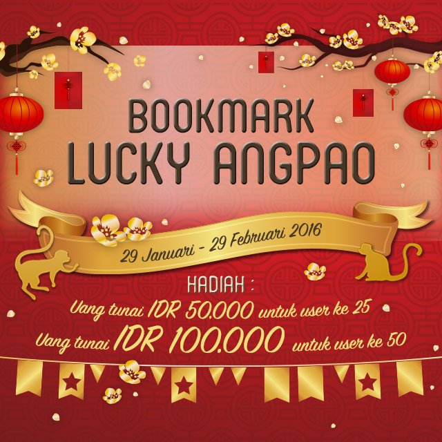 Cuma dgn bookmark restoran di aplikasi OpenSnap, bisa dpt uang cash ratusan ribu rupiah lho!
bit.ly/1Ps3S7G