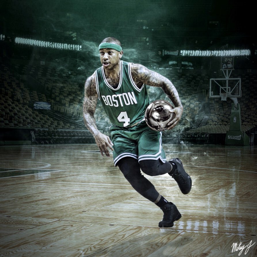IsaiahThomas__4's tweet photo. ☘ #GreenRunsDeep Thanks for all the support to the page #CelticsNation 💯 much love from #TeamIsaiahThomas #FollowUS https://t.co/2uDRiYmvfA